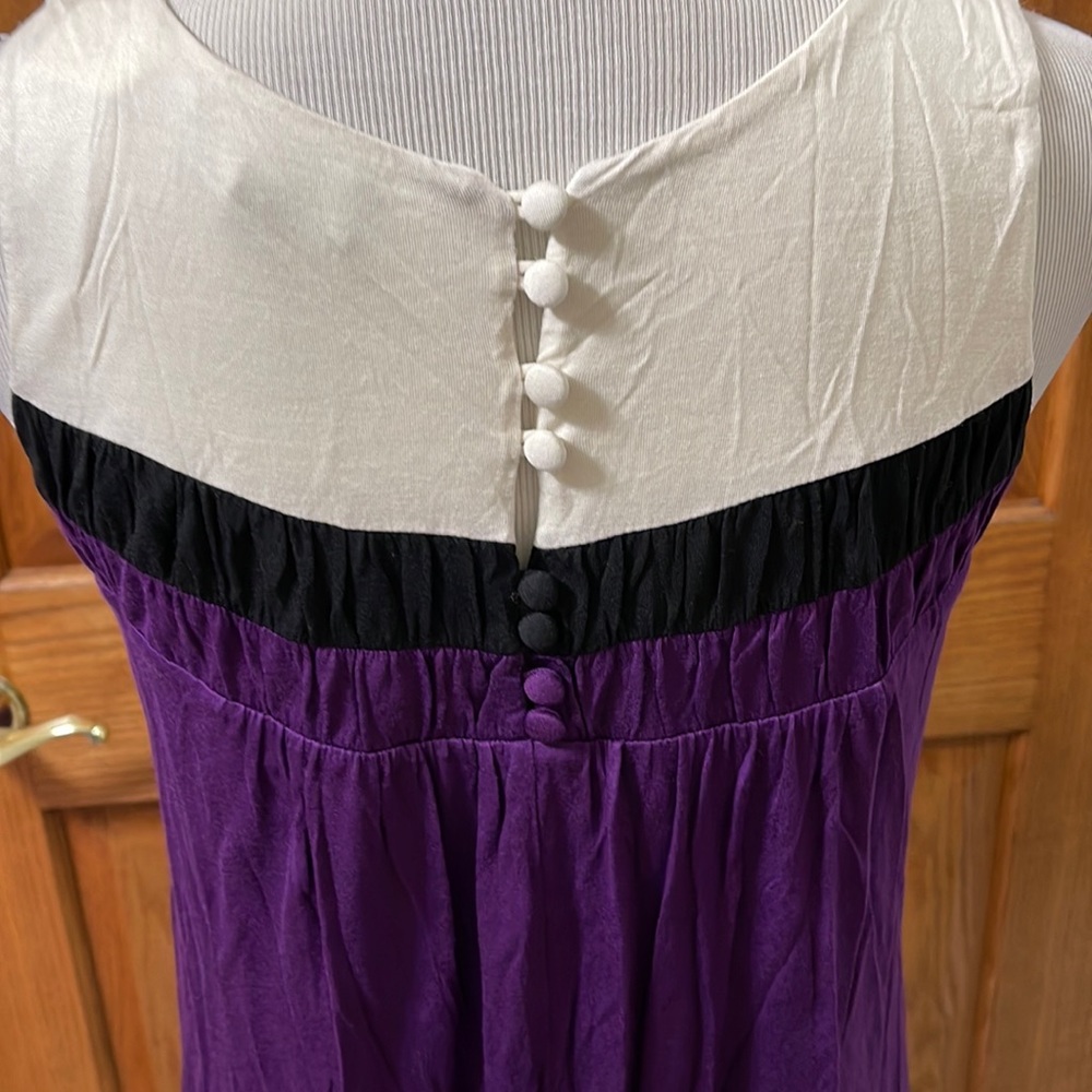 Allen B By Allen Schwartz Color Block Bubble Hem - image 5